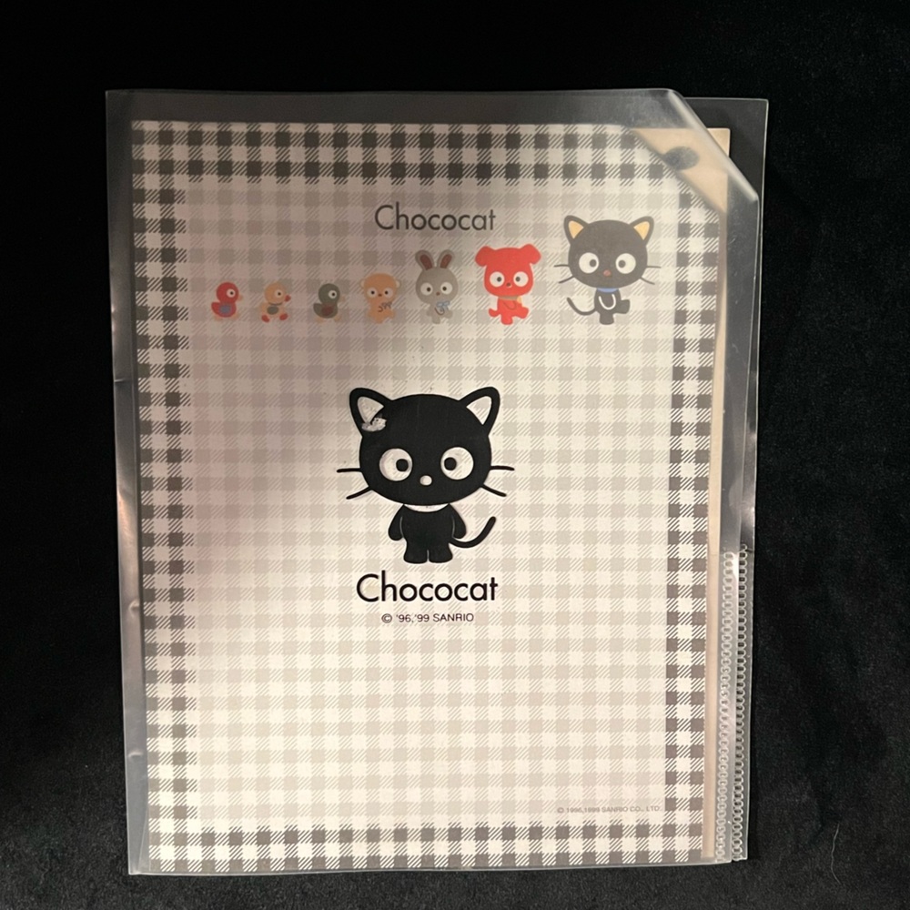 ⭐️ VINTAGE 1999 CHOCOCAT ⭐️ SANRIO RARE FIND & COLLECTABLE STATIONARY SET